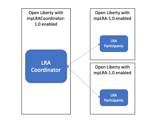 LRA coordinator and participant setup